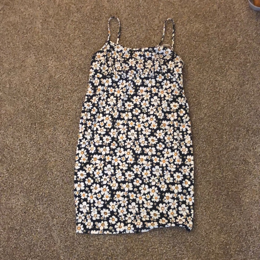 Small SHEIN maternity tank tie up mini dress